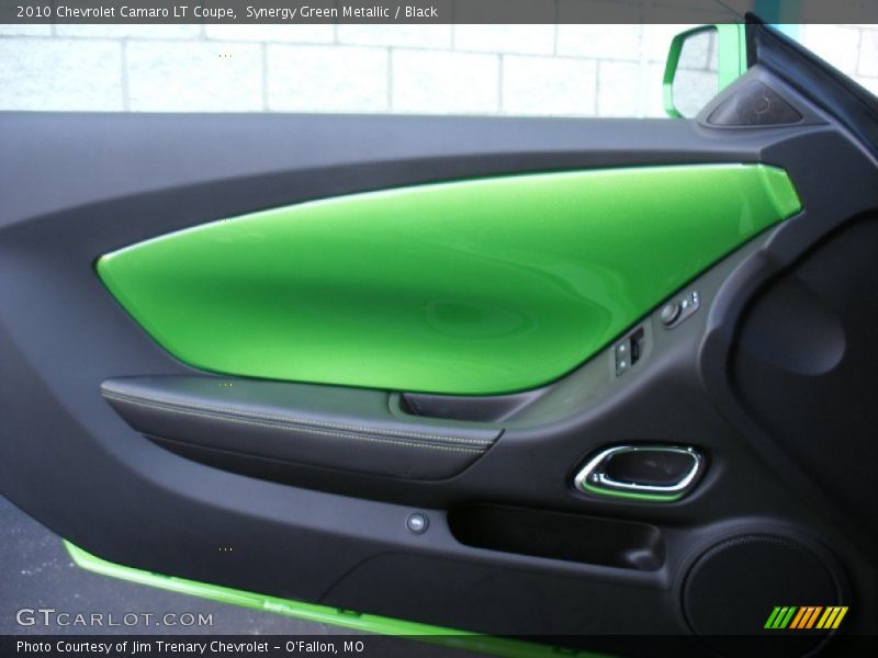 Synergy Green Metallic / Black 2010 Chevrolet Camaro LT Coupe