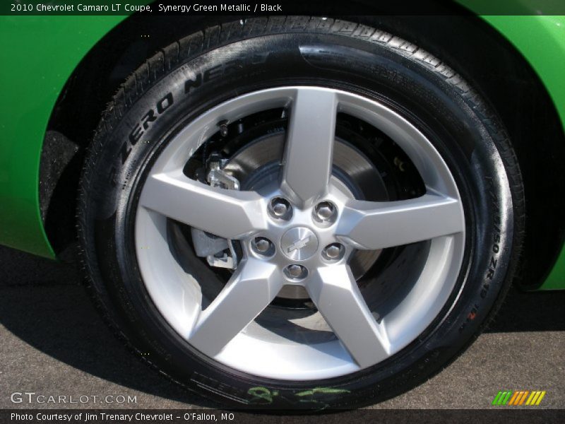 Synergy Green Metallic / Black 2010 Chevrolet Camaro LT Coupe