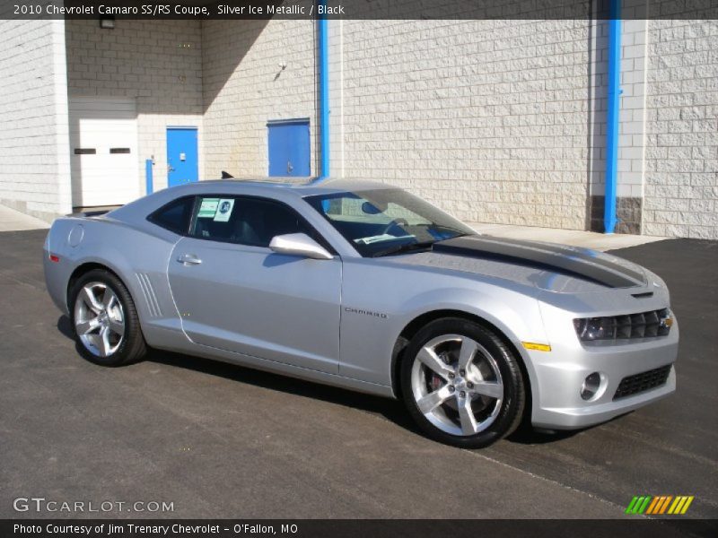 Silver Ice Metallic / Black 2010 Chevrolet Camaro SS/RS Coupe