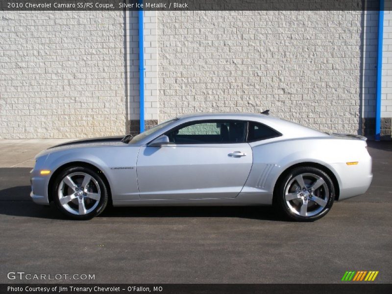 Silver Ice Metallic / Black 2010 Chevrolet Camaro SS/RS Coupe