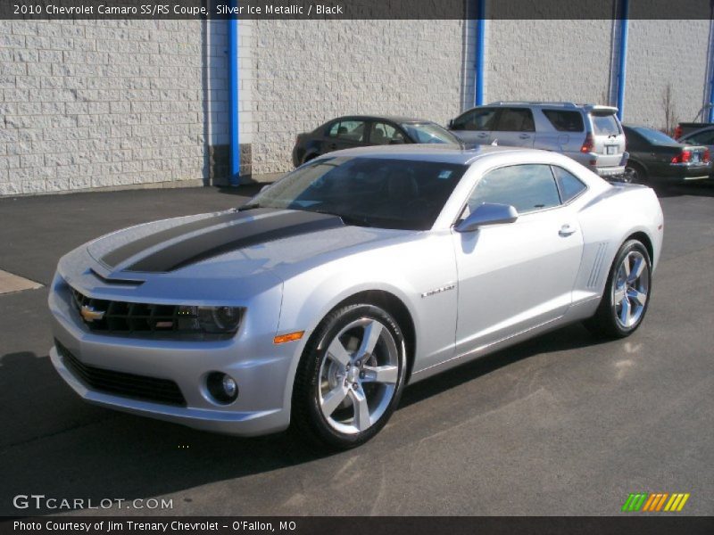 Silver Ice Metallic / Black 2010 Chevrolet Camaro SS/RS Coupe