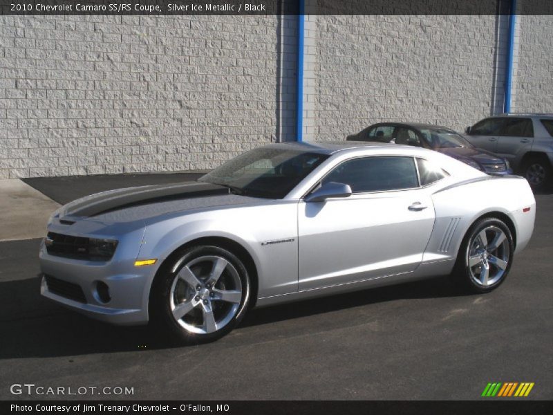 Silver Ice Metallic / Black 2010 Chevrolet Camaro SS/RS Coupe