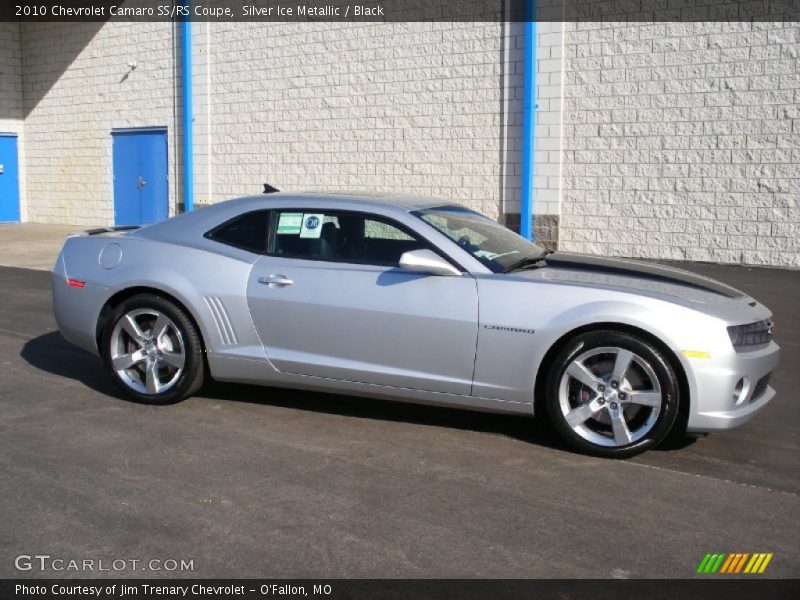 Silver Ice Metallic / Black 2010 Chevrolet Camaro SS/RS Coupe