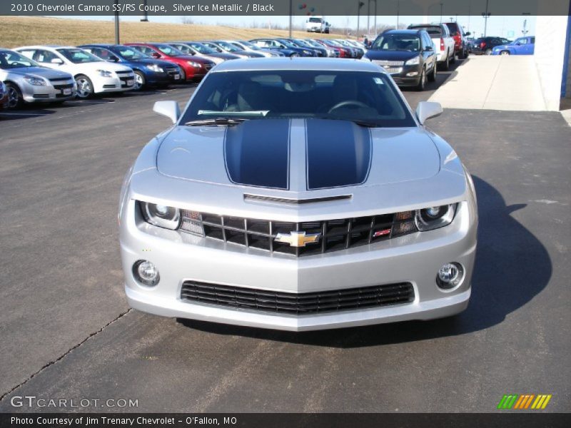 Silver Ice Metallic / Black 2010 Chevrolet Camaro SS/RS Coupe