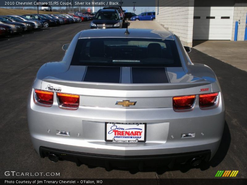 Silver Ice Metallic / Black 2010 Chevrolet Camaro SS/RS Coupe