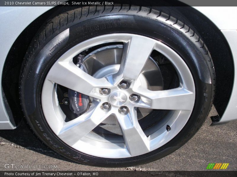 Silver Ice Metallic / Black 2010 Chevrolet Camaro SS/RS Coupe