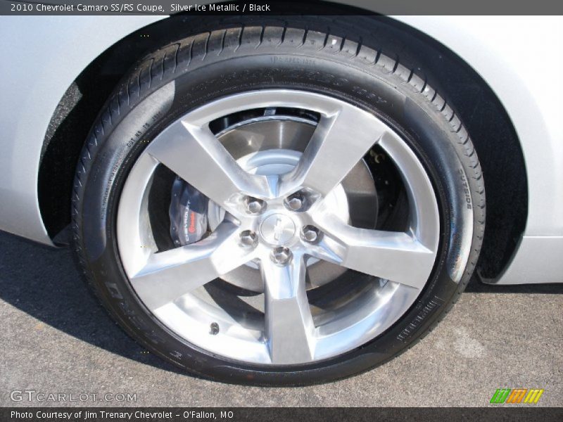 Silver Ice Metallic / Black 2010 Chevrolet Camaro SS/RS Coupe