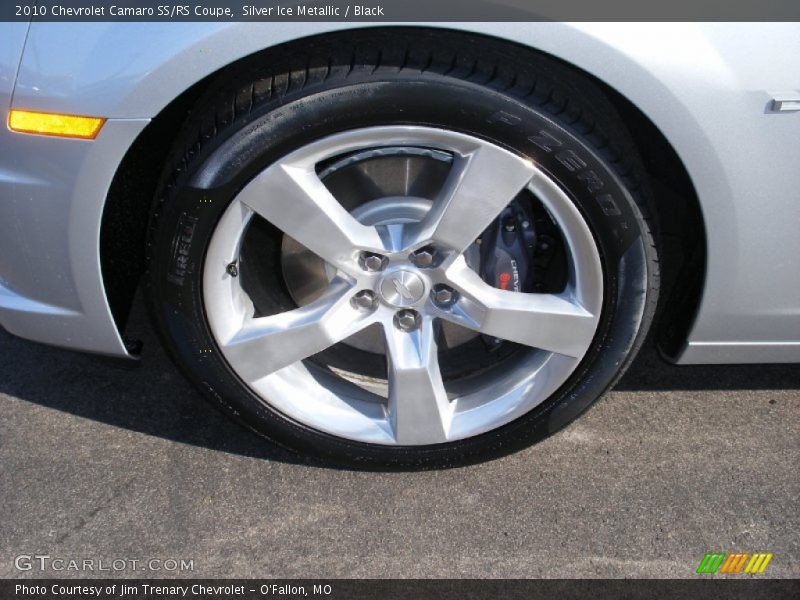 Silver Ice Metallic / Black 2010 Chevrolet Camaro SS/RS Coupe