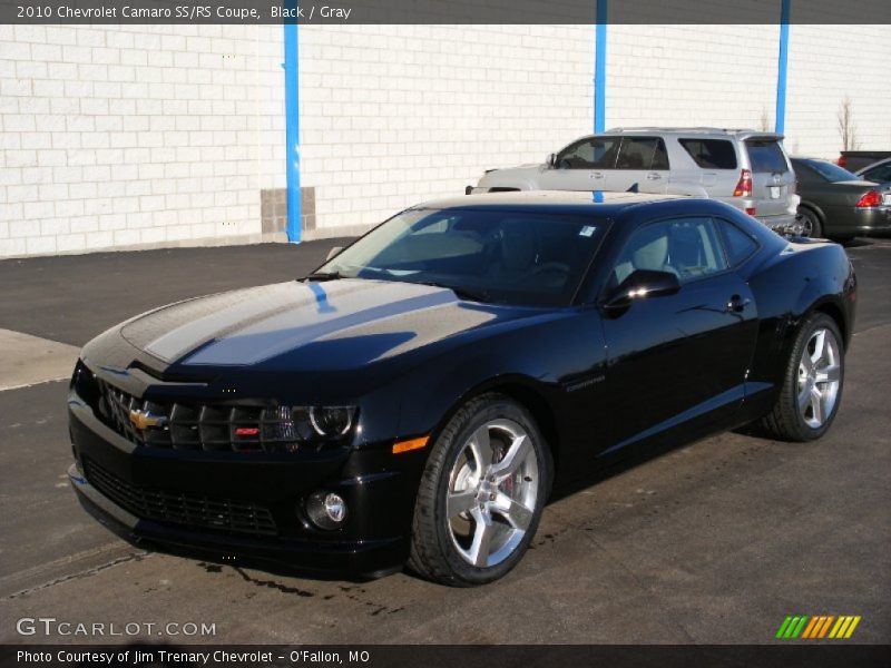 Black / Gray 2010 Chevrolet Camaro SS/RS Coupe