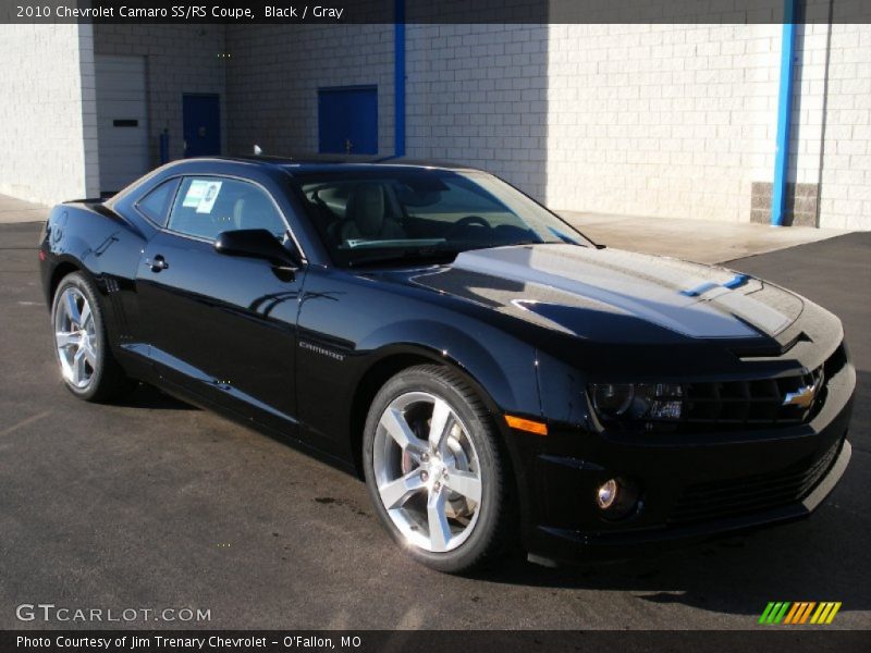 Black / Gray 2010 Chevrolet Camaro SS/RS Coupe
