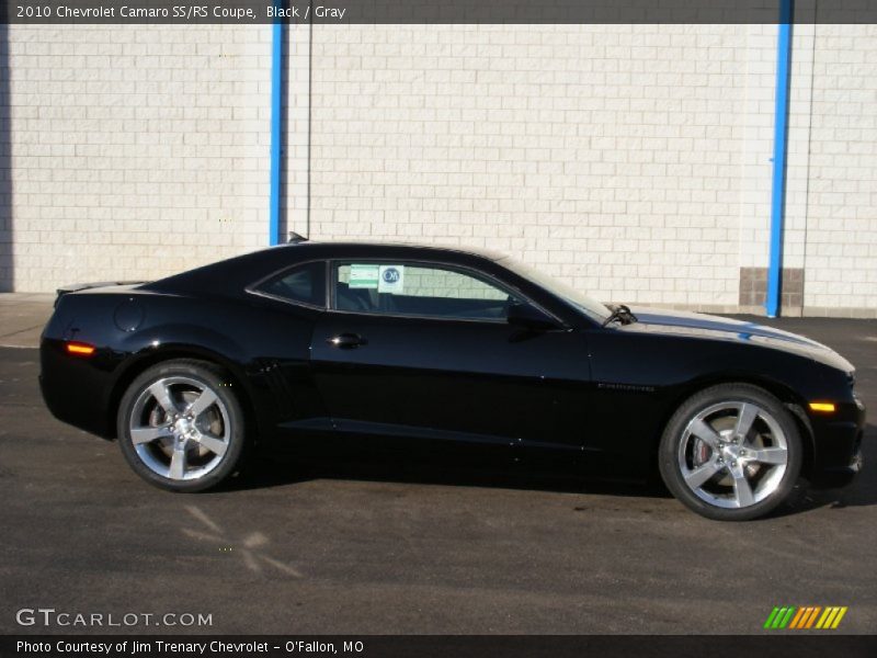 Black / Gray 2010 Chevrolet Camaro SS/RS Coupe