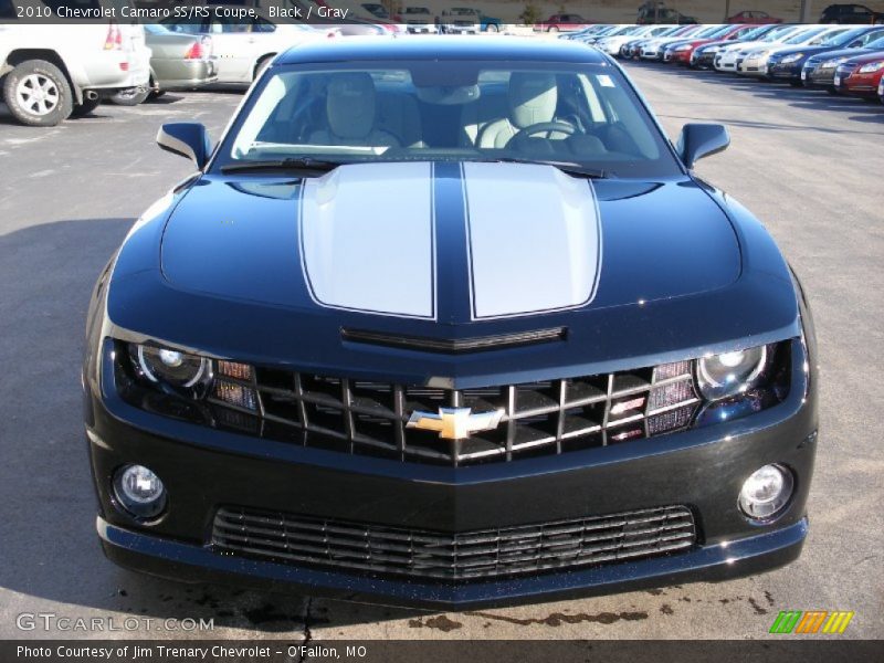 Black / Gray 2010 Chevrolet Camaro SS/RS Coupe