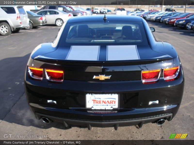 Black / Gray 2010 Chevrolet Camaro SS/RS Coupe