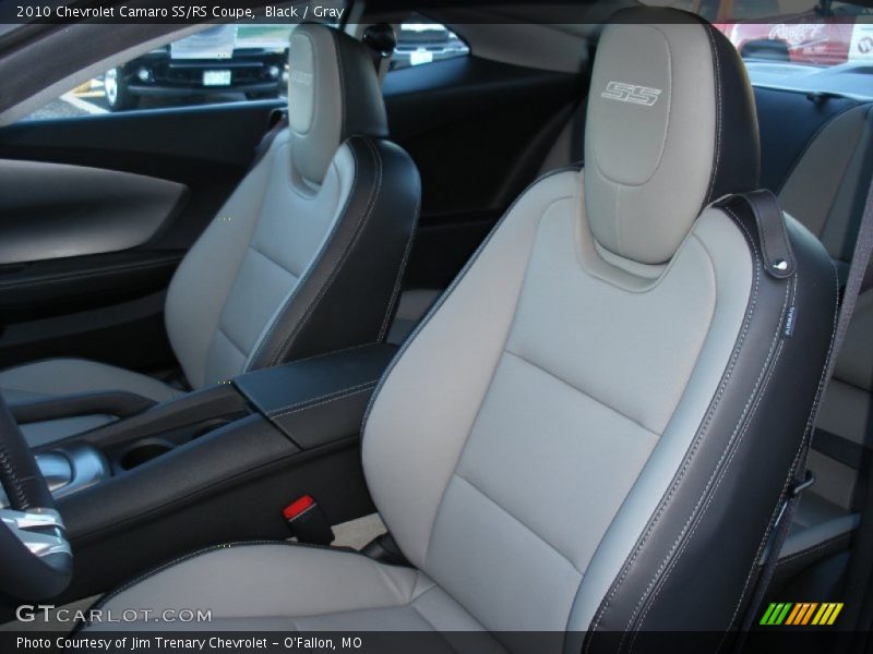 2010 Camaro SS/RS Coupe Gray Interior