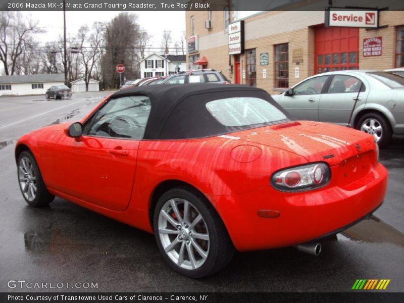 True Red / Black 2006 Mazda MX-5 Miata Grand Touring Roadster