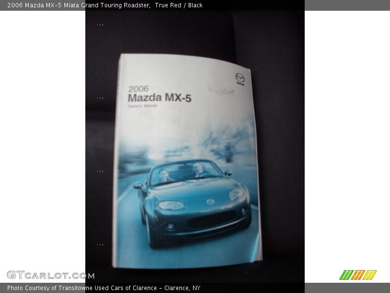True Red / Black 2006 Mazda MX-5 Miata Grand Touring Roadster