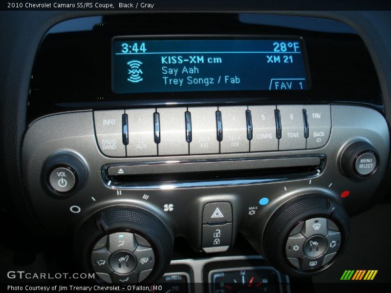 Black / Gray 2010 Chevrolet Camaro SS/RS Coupe