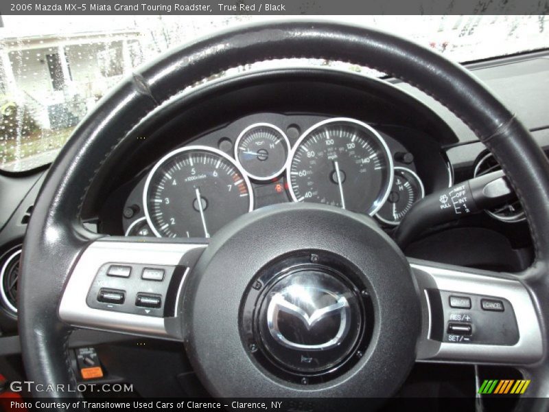 True Red / Black 2006 Mazda MX-5 Miata Grand Touring Roadster