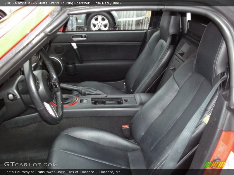 True Red / Black 2006 Mazda MX-5 Miata Grand Touring Roadster