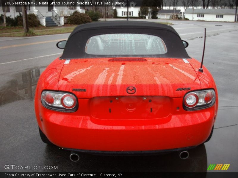 True Red / Black 2006 Mazda MX-5 Miata Grand Touring Roadster
