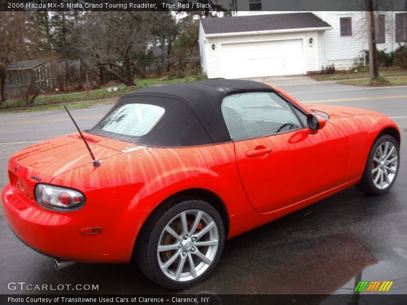 True Red / Black 2006 Mazda MX-5 Miata Grand Touring Roadster