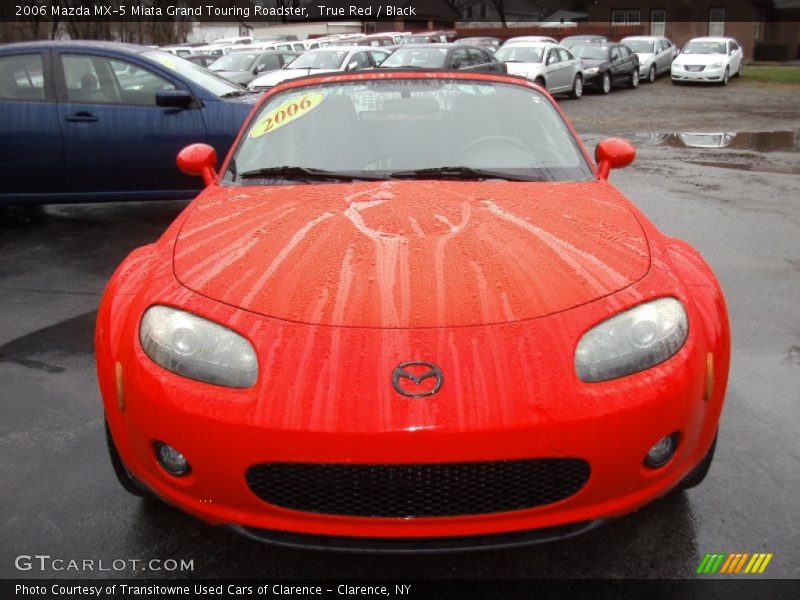 True Red / Black 2006 Mazda MX-5 Miata Grand Touring Roadster