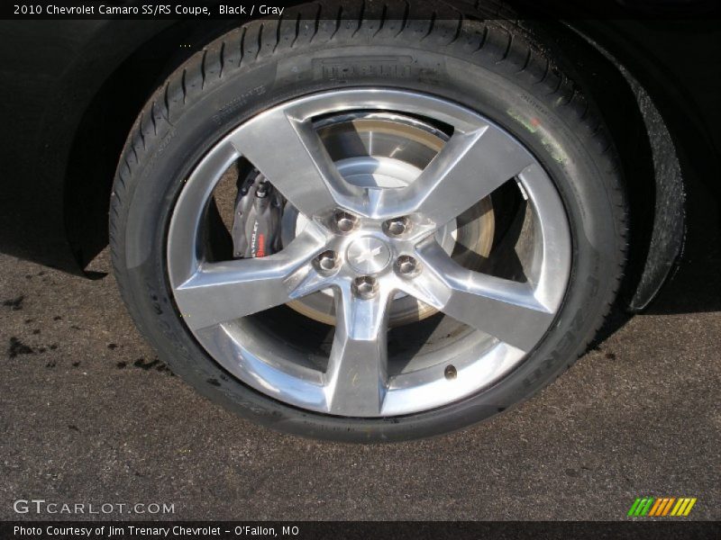 Black / Gray 2010 Chevrolet Camaro SS/RS Coupe