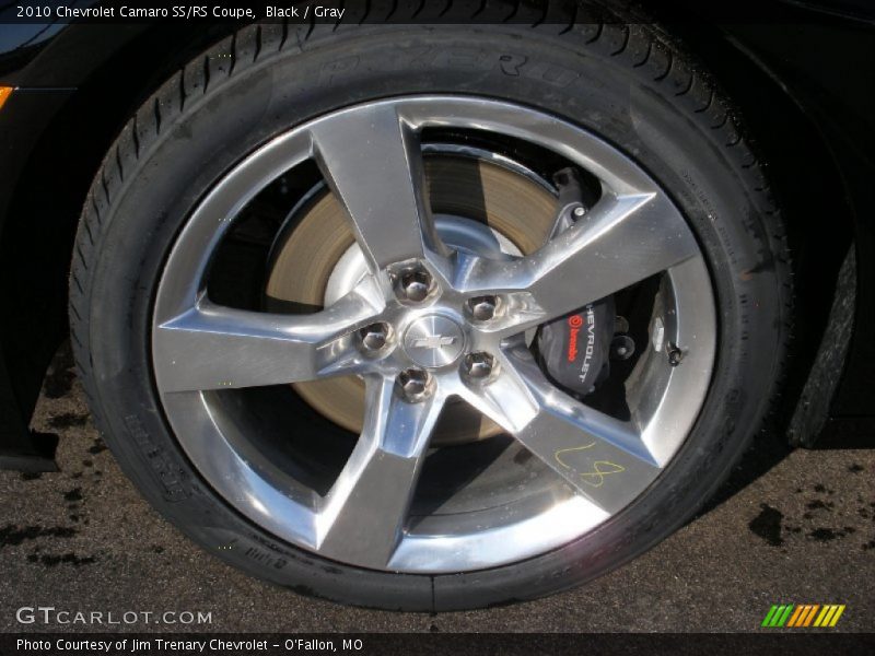 Black / Gray 2010 Chevrolet Camaro SS/RS Coupe