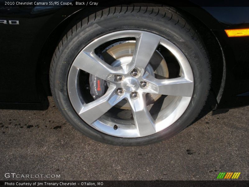 Black / Gray 2010 Chevrolet Camaro SS/RS Coupe