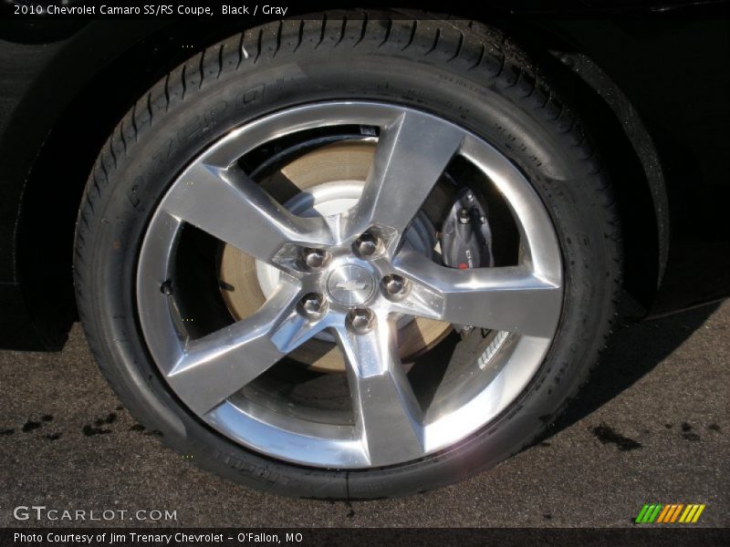 Black / Gray 2010 Chevrolet Camaro SS/RS Coupe