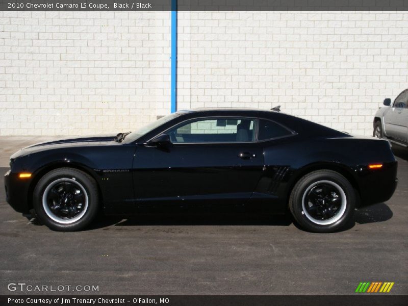 Black / Black 2010 Chevrolet Camaro LS Coupe