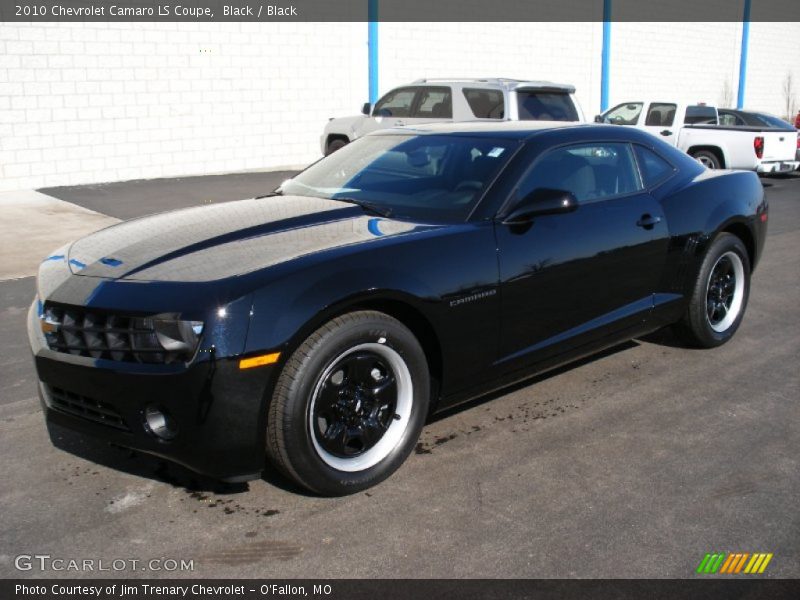 Black / Black 2010 Chevrolet Camaro LS Coupe