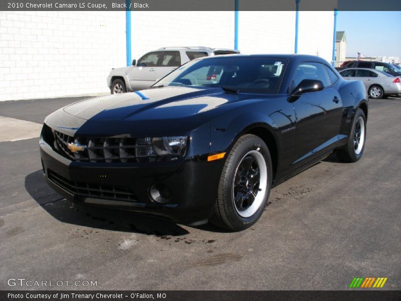 Black / Black 2010 Chevrolet Camaro LS Coupe