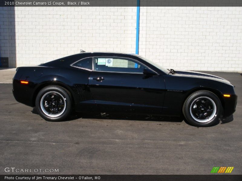 Black / Black 2010 Chevrolet Camaro LS Coupe