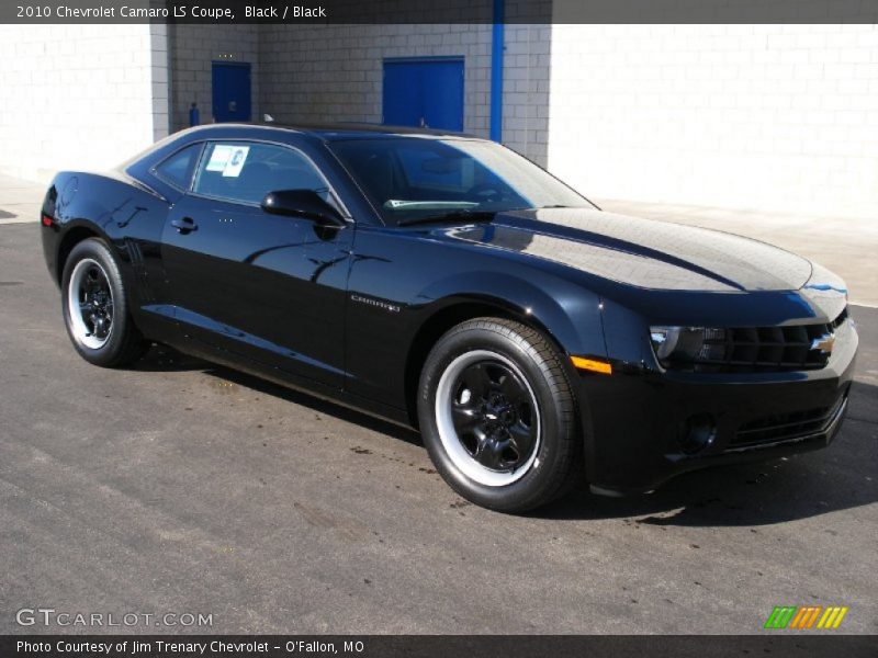 Black / Black 2010 Chevrolet Camaro LS Coupe
