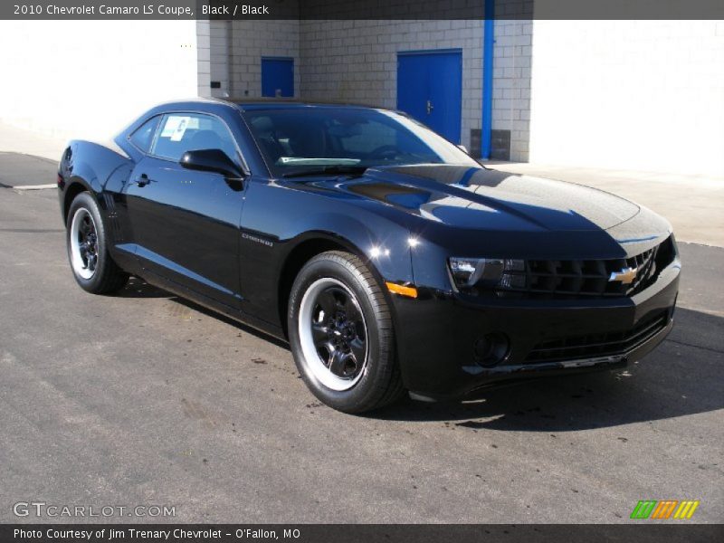Black / Black 2010 Chevrolet Camaro LS Coupe