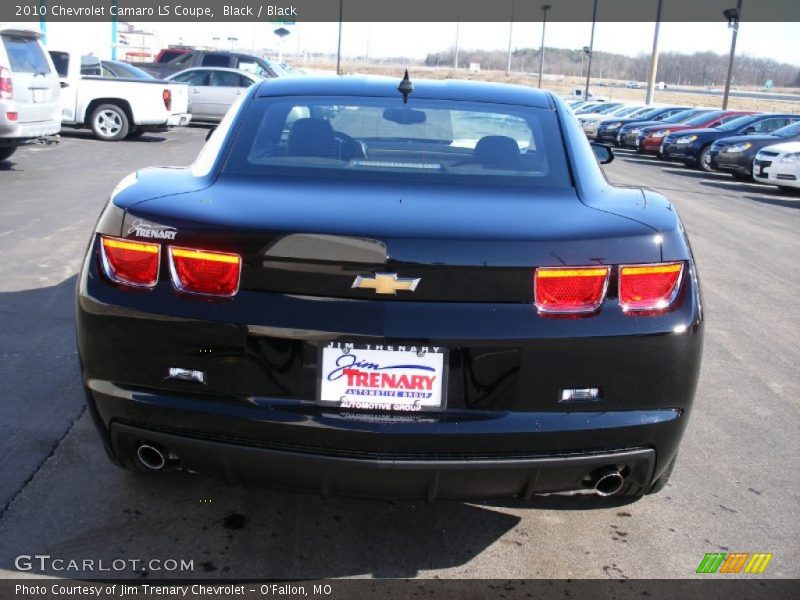 Black / Black 2010 Chevrolet Camaro LS Coupe