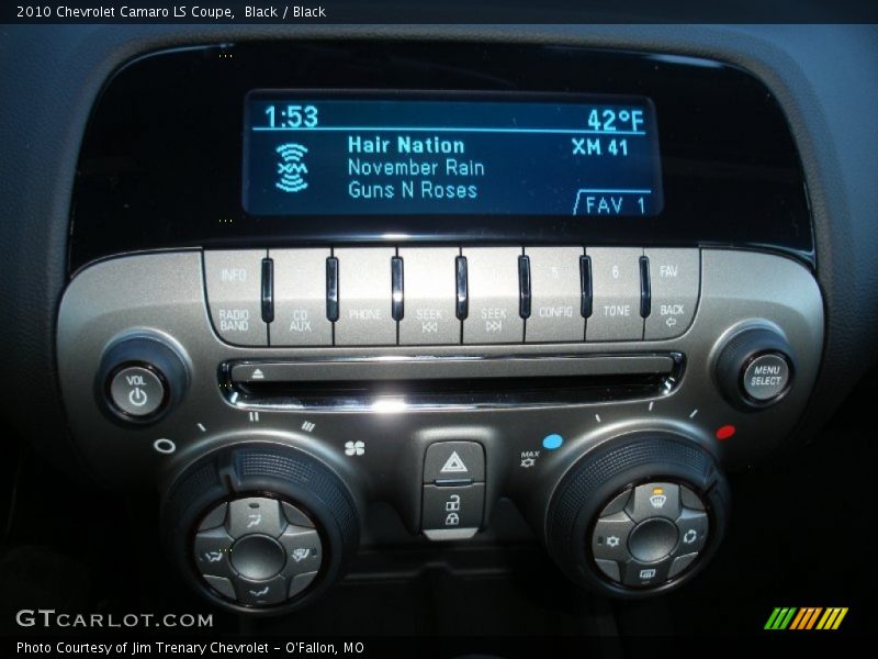 Black / Black 2010 Chevrolet Camaro LS Coupe