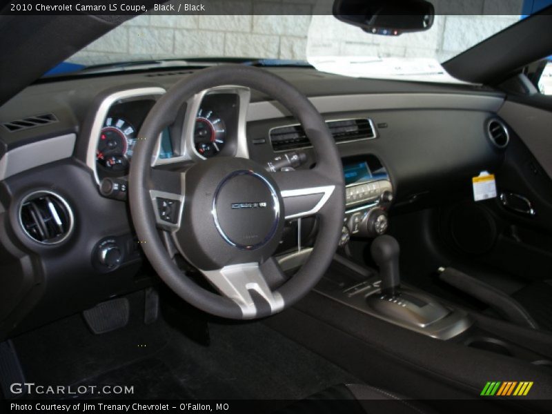 Black / Black 2010 Chevrolet Camaro LS Coupe