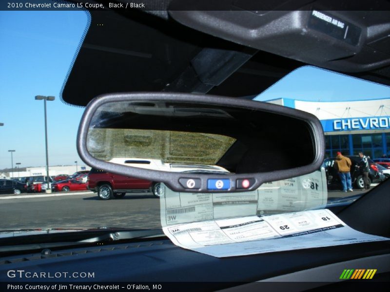 Black / Black 2010 Chevrolet Camaro LS Coupe