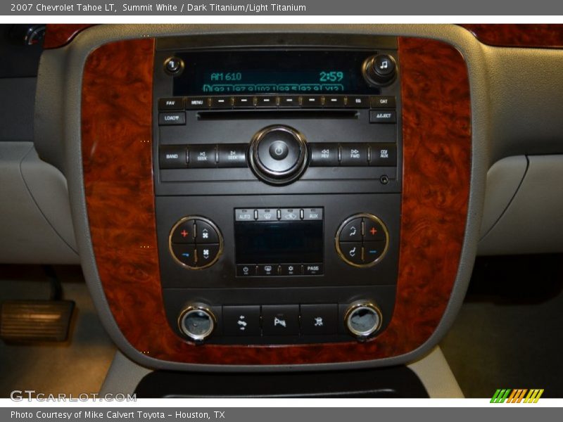 Summit White / Dark Titanium/Light Titanium 2007 Chevrolet Tahoe LT