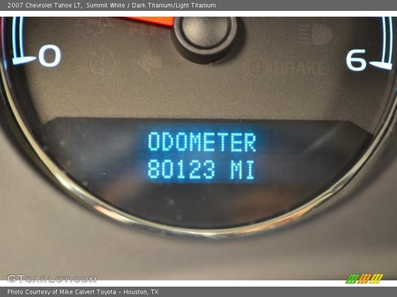 Summit White / Dark Titanium/Light Titanium 2007 Chevrolet Tahoe LT