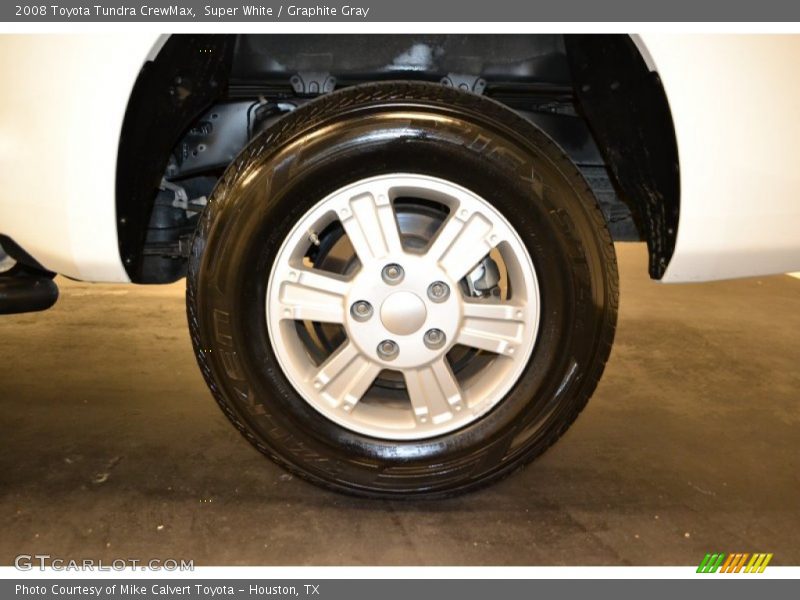 Super White / Graphite Gray 2008 Toyota Tundra CrewMax