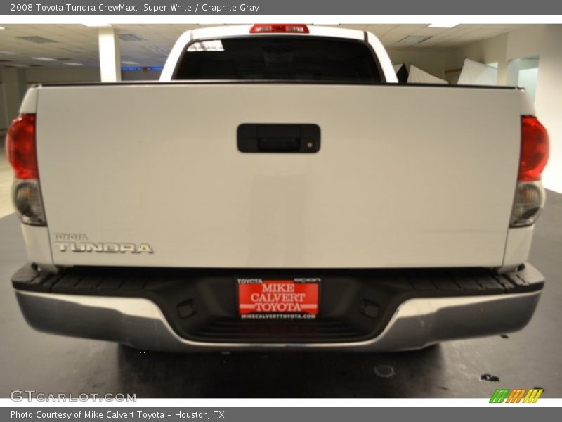 Super White / Graphite Gray 2008 Toyota Tundra CrewMax