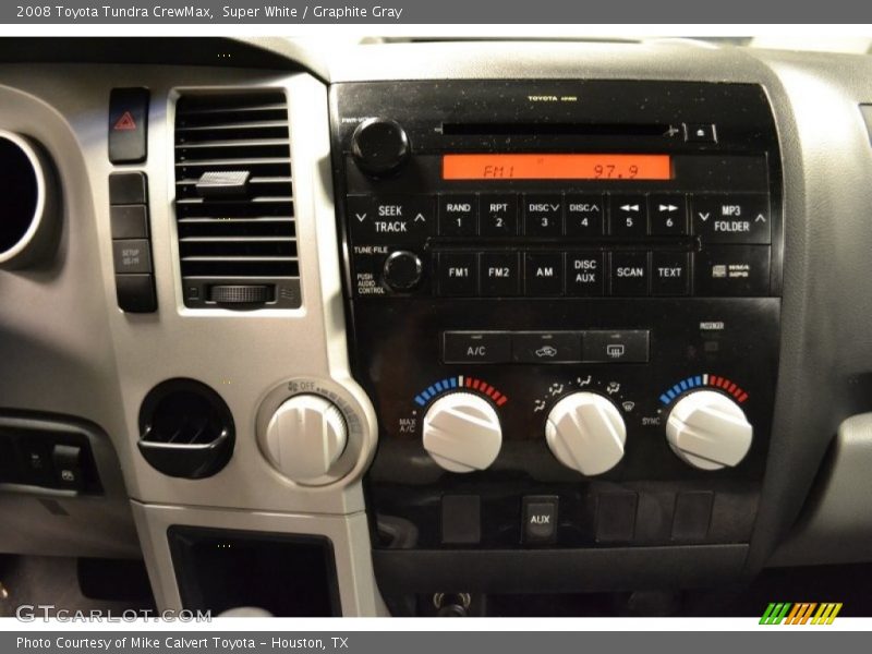 Super White / Graphite Gray 2008 Toyota Tundra CrewMax