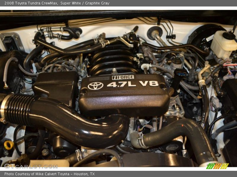  2008 Tundra CrewMax Engine - 4.7 Liter DOHC 32-Valve VVT V8