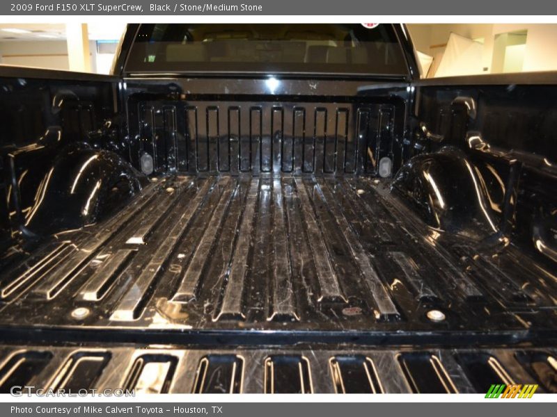 Black / Stone/Medium Stone 2009 Ford F150 XLT SuperCrew