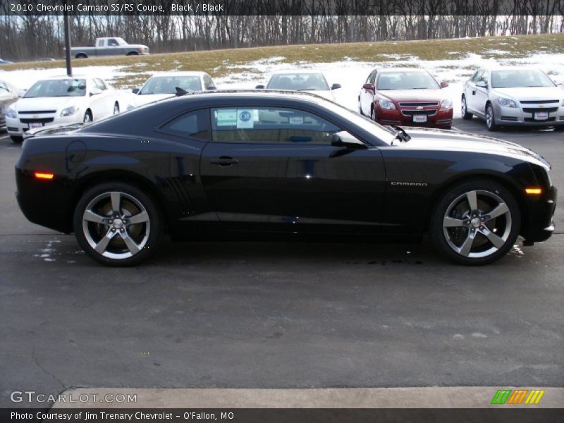 Black / Black 2010 Chevrolet Camaro SS/RS Coupe