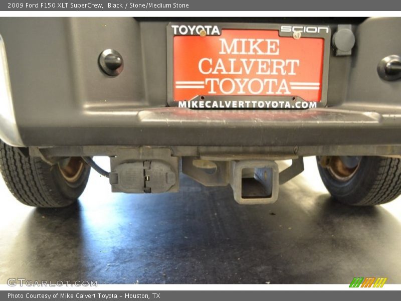 Black / Stone/Medium Stone 2009 Ford F150 XLT SuperCrew