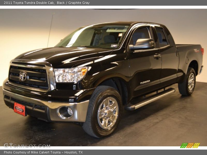 Black / Graphite Gray 2011 Toyota Tundra Double Cab